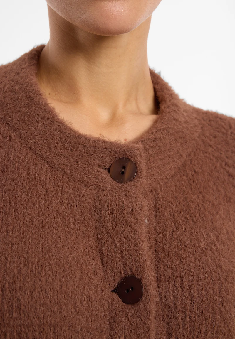 Plüsch-Kurzjacke Enavia