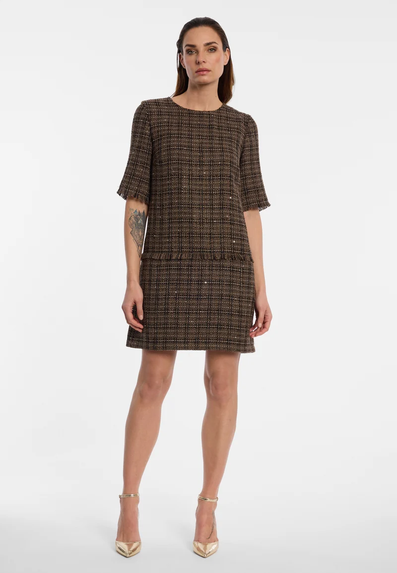 Bouclé Shiftkleid Enmorey