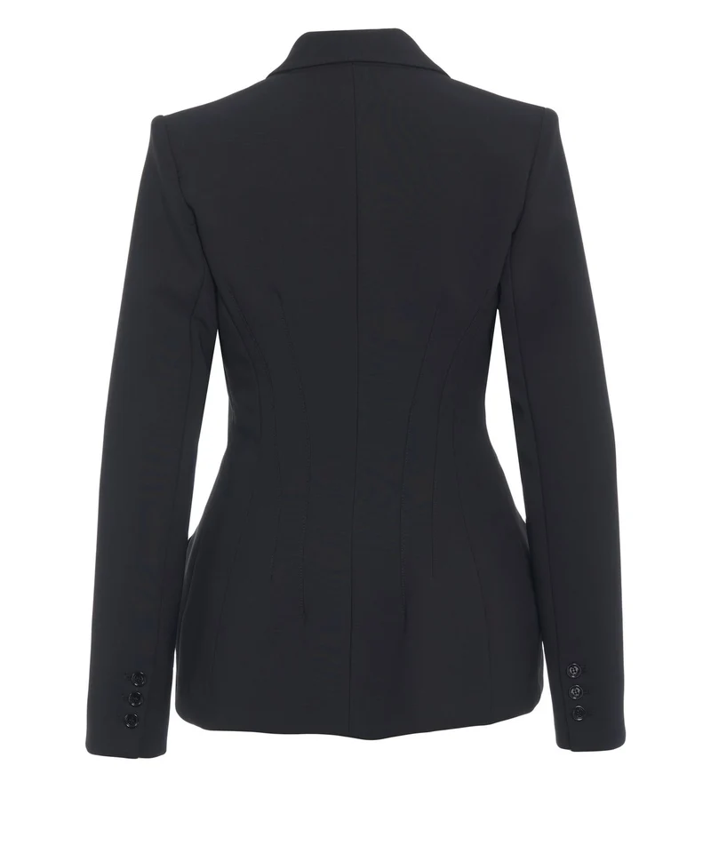 Blazer con tasche a patta