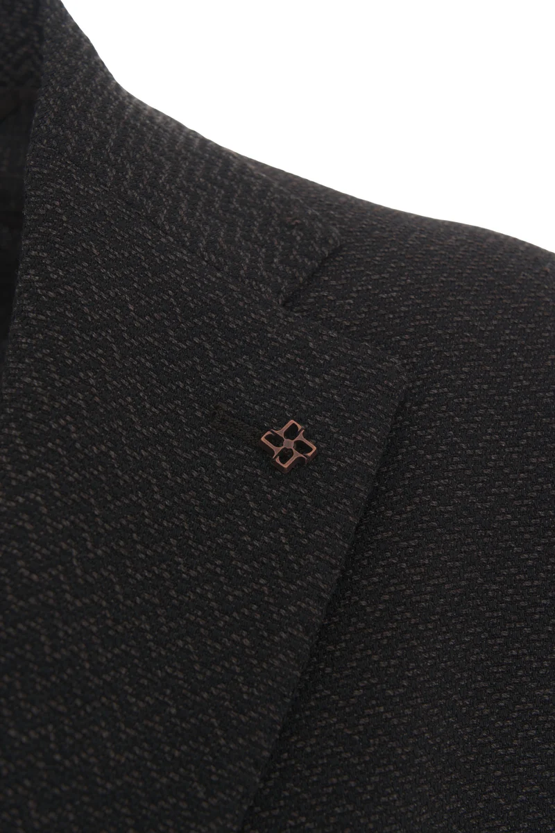 Blazer con applicazione logo