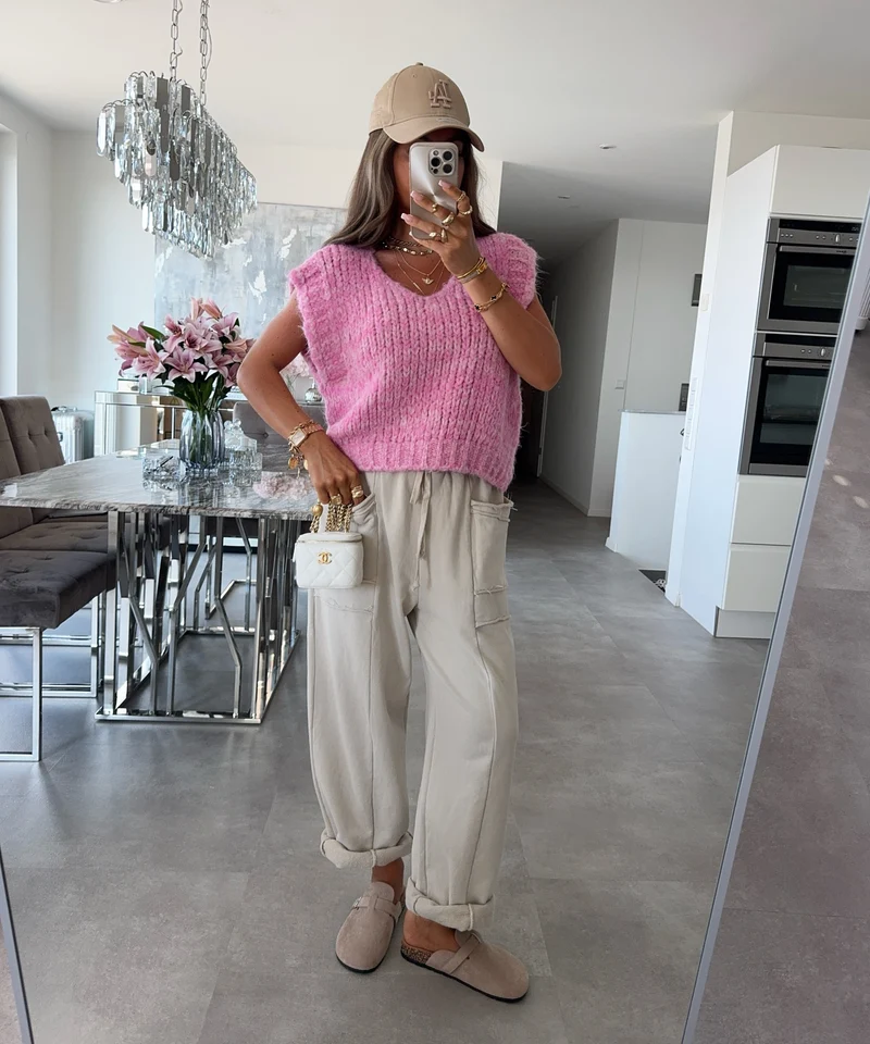 Strickshirt Clea Pink