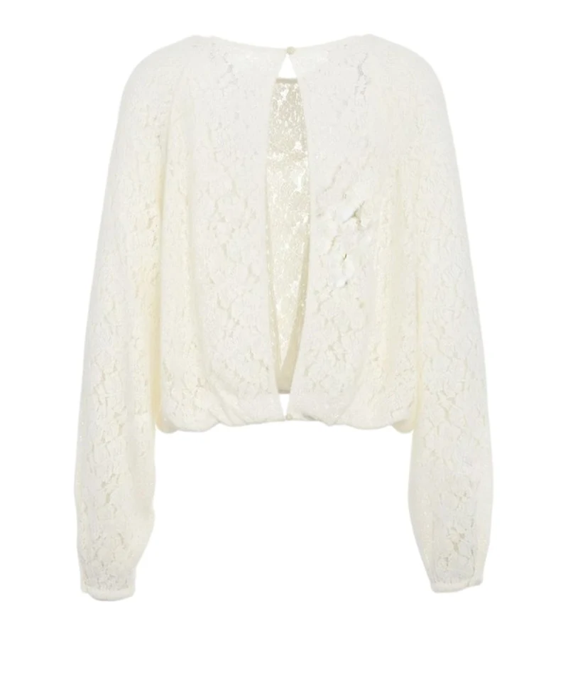Top con dettaglio in pizzo 'Caterina'