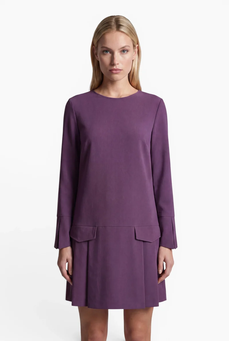 Kleid mit Faltenrock Edrianne