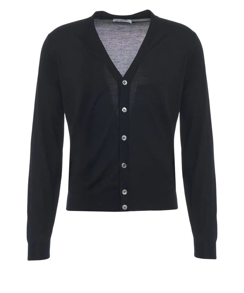 Cardigan con scollo a v