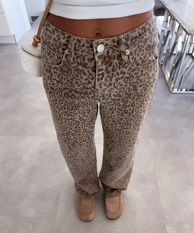 Stretch Wide Leg Jeans Yuna Leo Hell