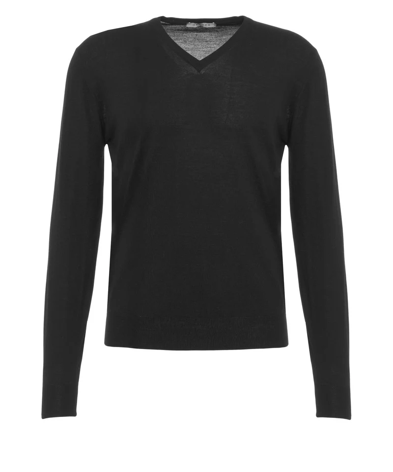 Maglione con scollo a V