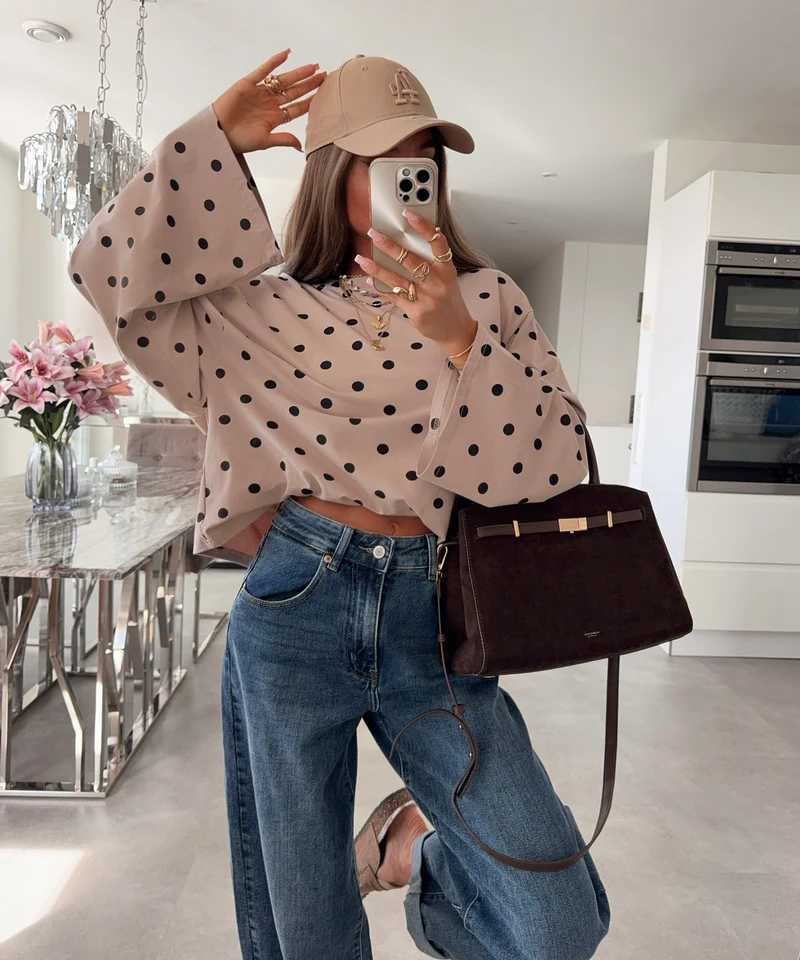 Oversize Pullover Vittoria Taupe