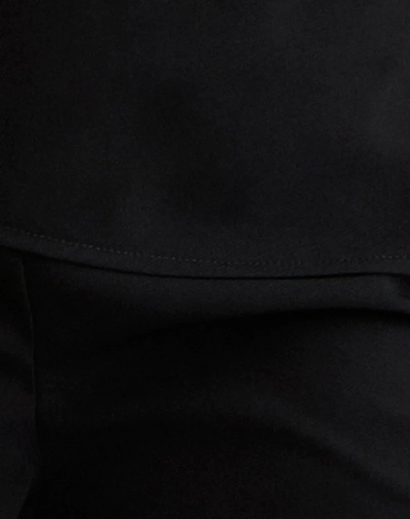 Faria Hose in Tailoring Schwarz