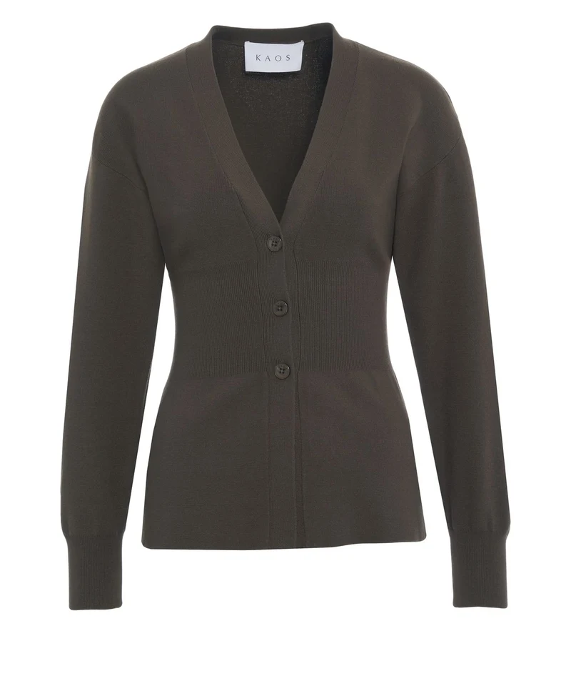 Cardigan von scollo a V