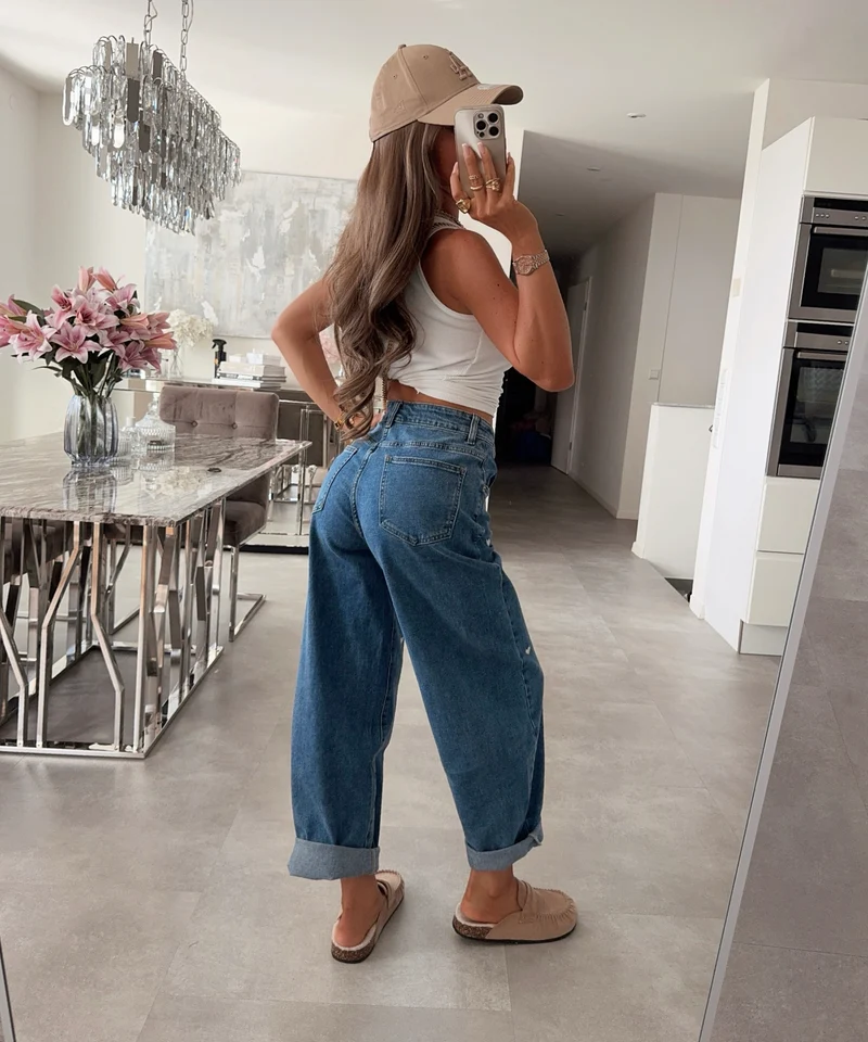 Stretch Balloon Jeans Hela Herzchen