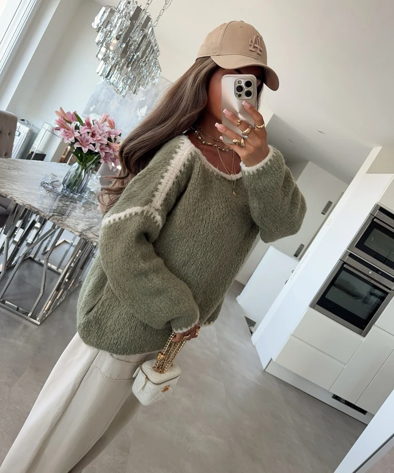 Pullover Helena Khaki