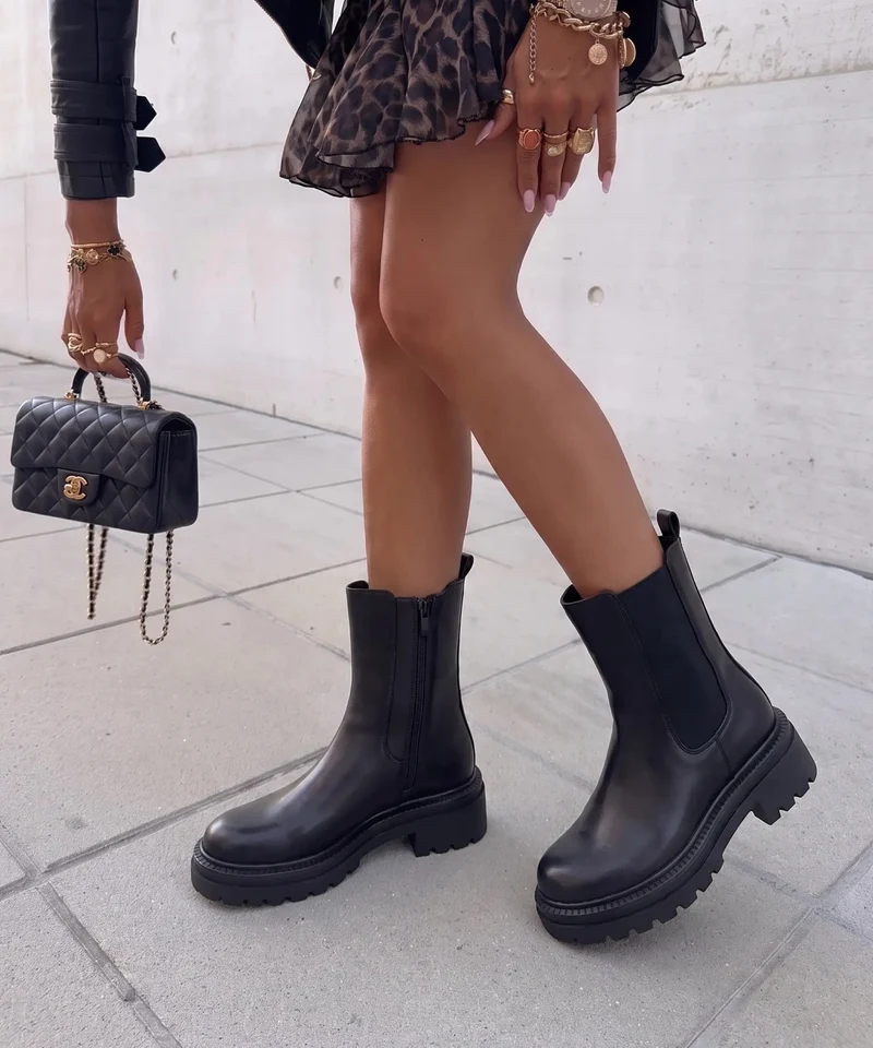 Chelsea Boots Lania Schwarz
