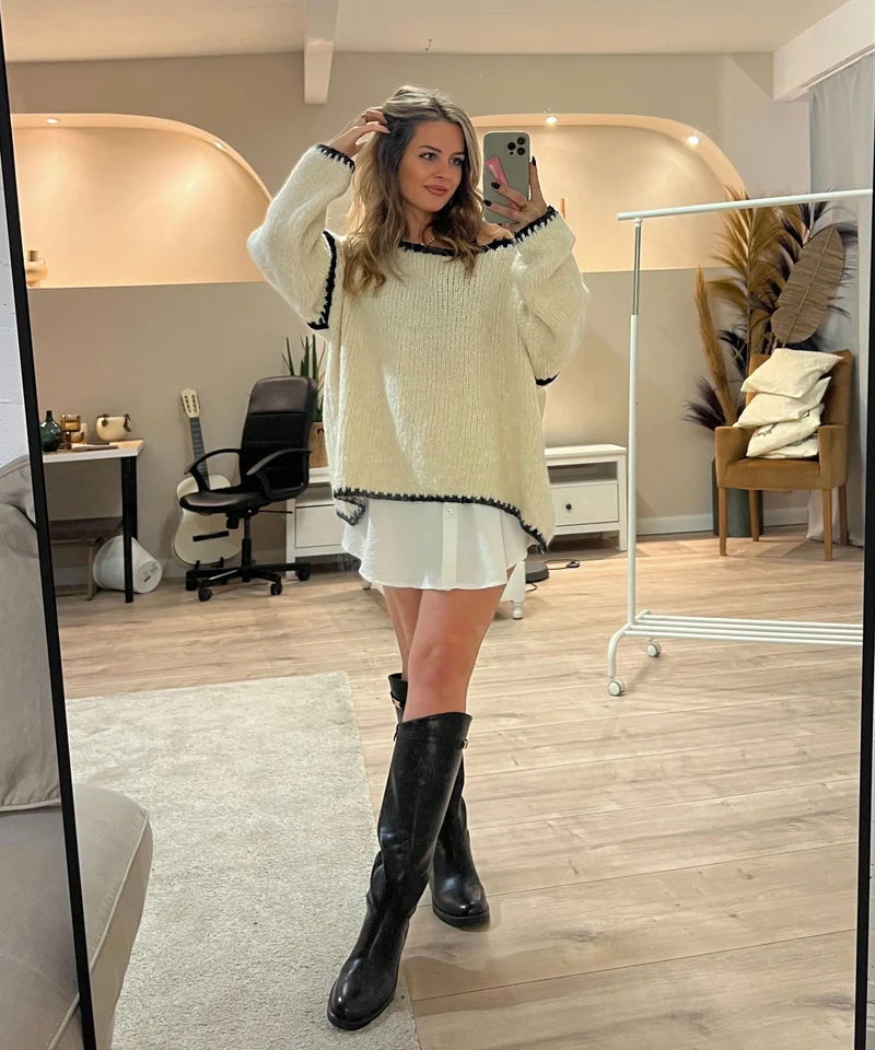 Pullover Helena Beige