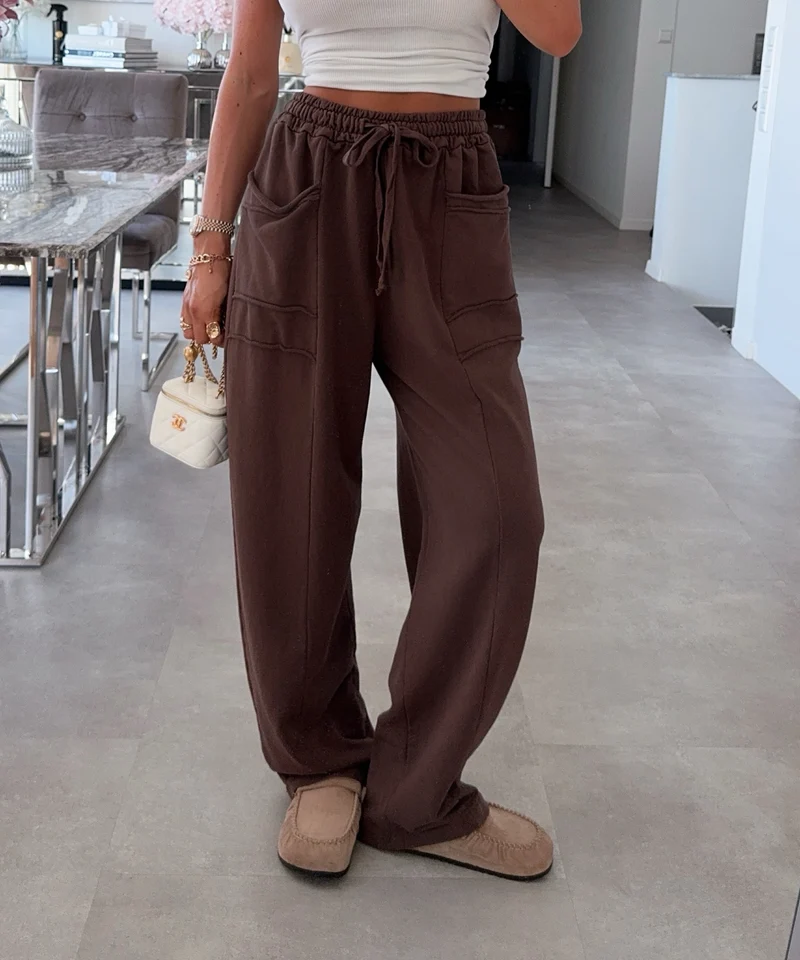 Jogginghose Lyselle Hellbraun