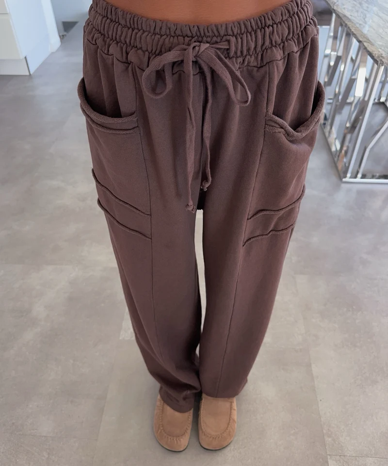 Jogginghose Lyselle Hellbraun