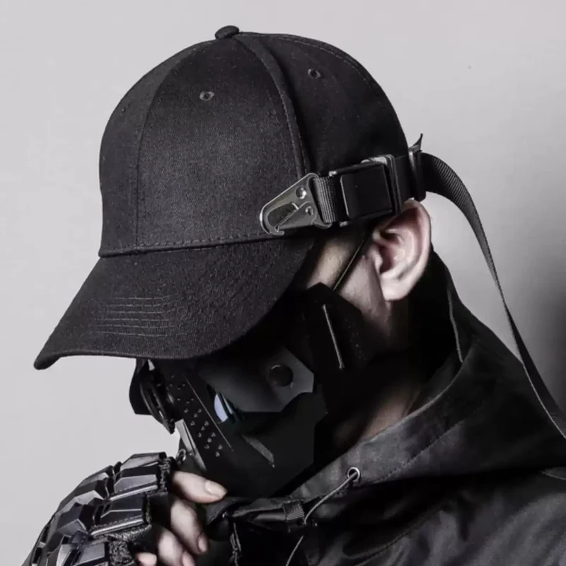 Baseballkappe mit Riemen für Herren aus der Techwear-Kollektion