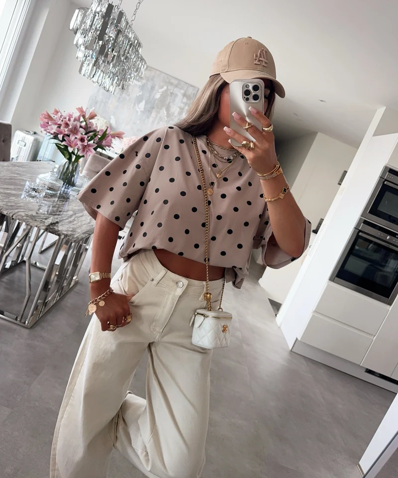 T-Shirt Vittoria Taupe