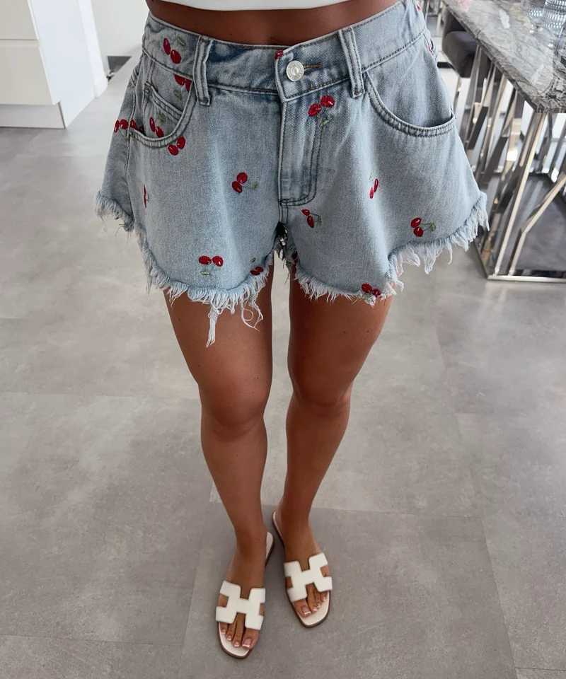 Shorts Jennifer Cherry Blau
