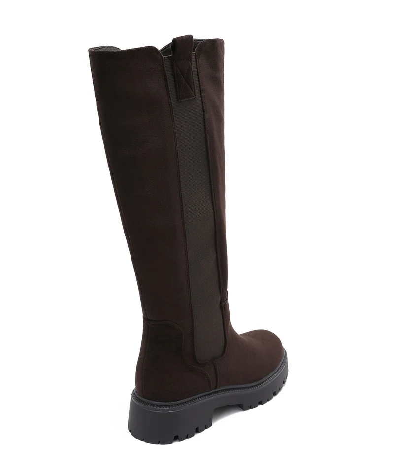 Stiefel Ivi Braun Wildleder