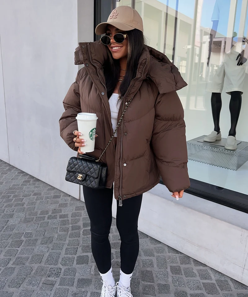 Pufferjacke Fina Braun