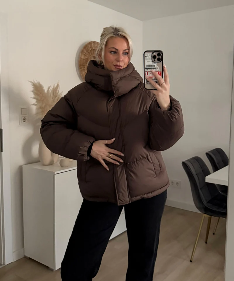 Pufferjacke Fina Braun