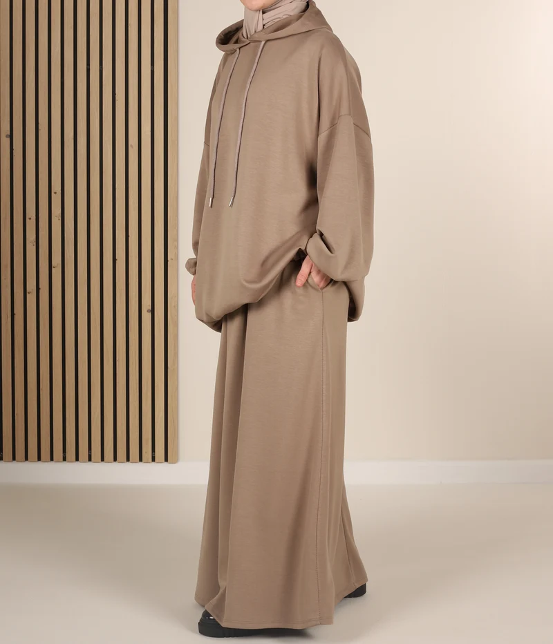 Twinset Kapuzenpullover Hind - Taupe