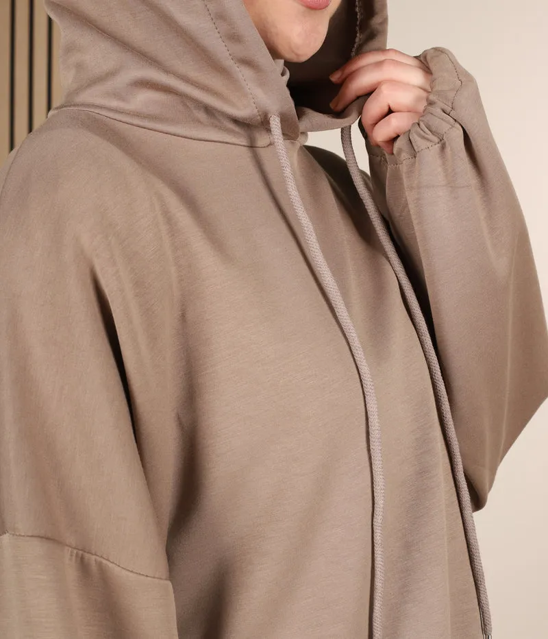 Twinset Kapuzenpullover Hind - Taupe
