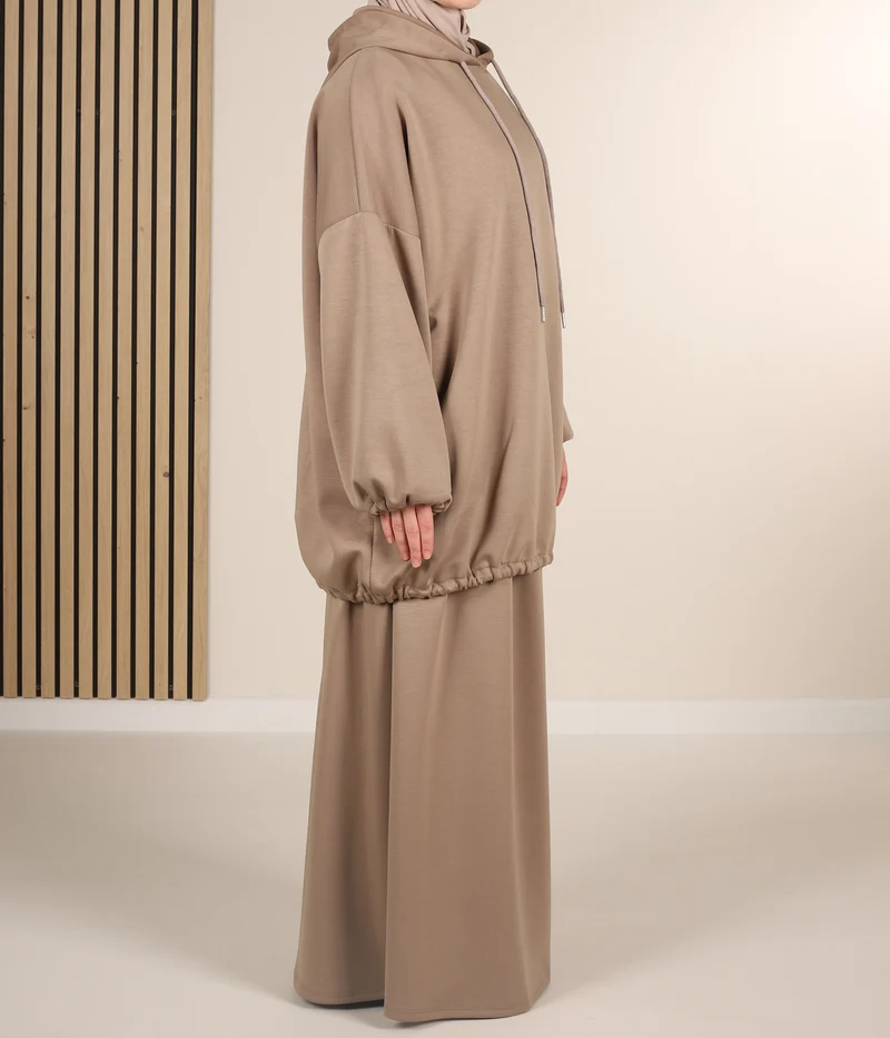 Twinset Kapuzenpullover Hind - Taupe