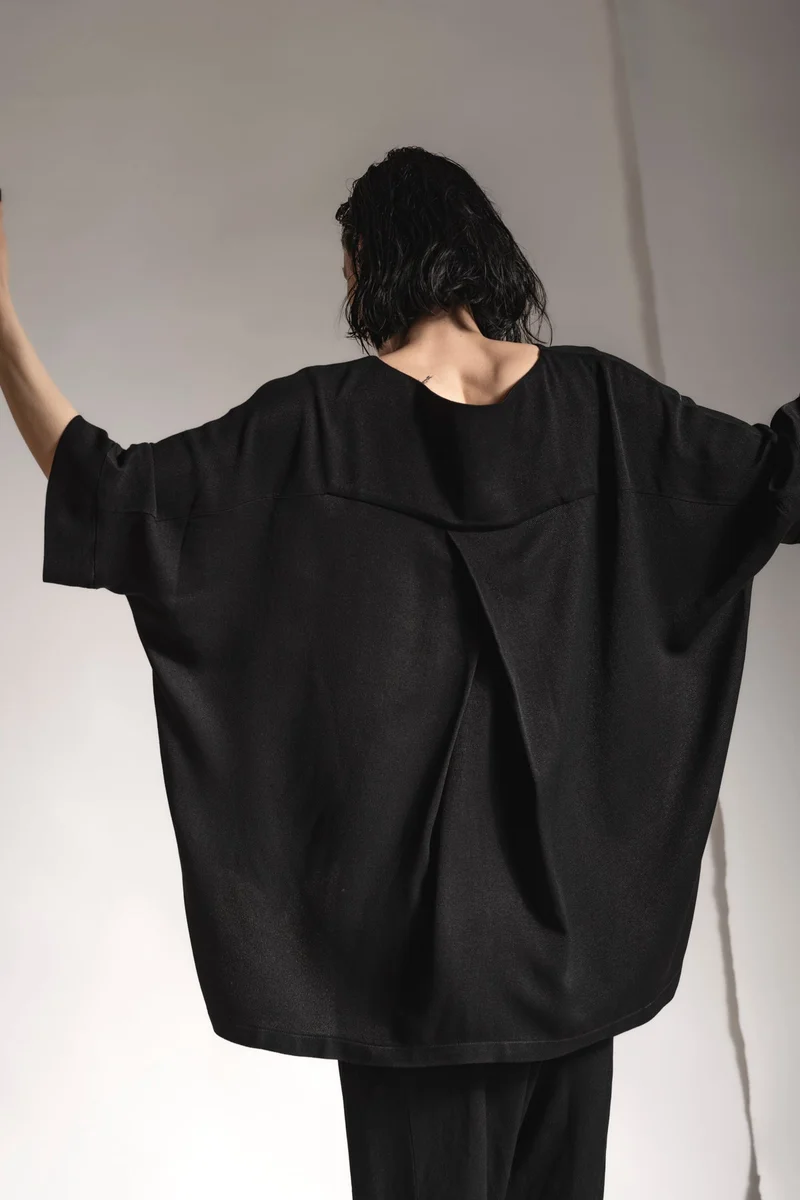 eigensinnig wien | Rosa | Oversize Designer T-Shirt für Damen in Schwarz