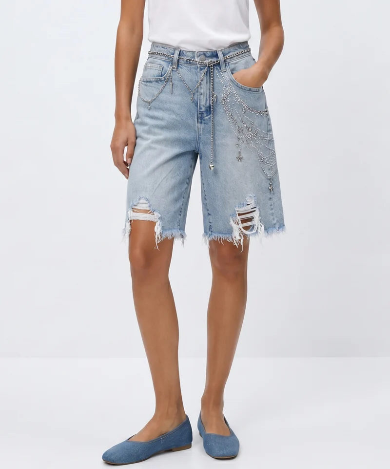 Bermuda Shorts Lusiana Blau