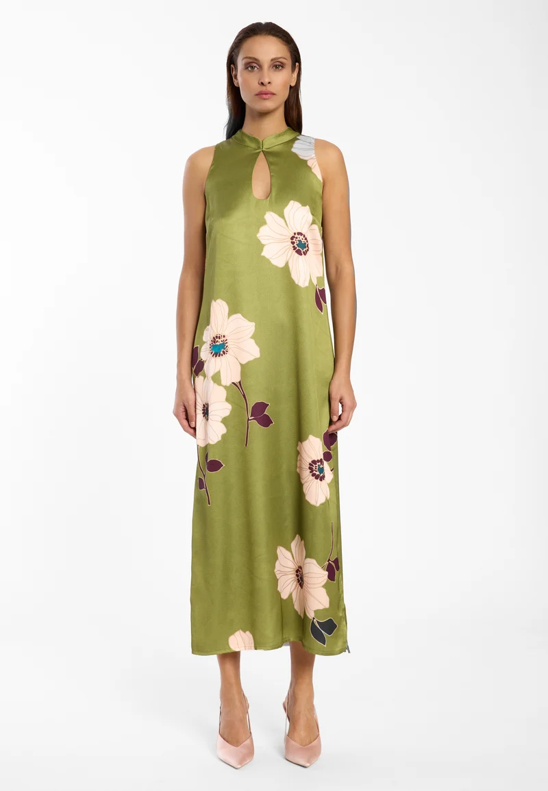 Midikleid Delis