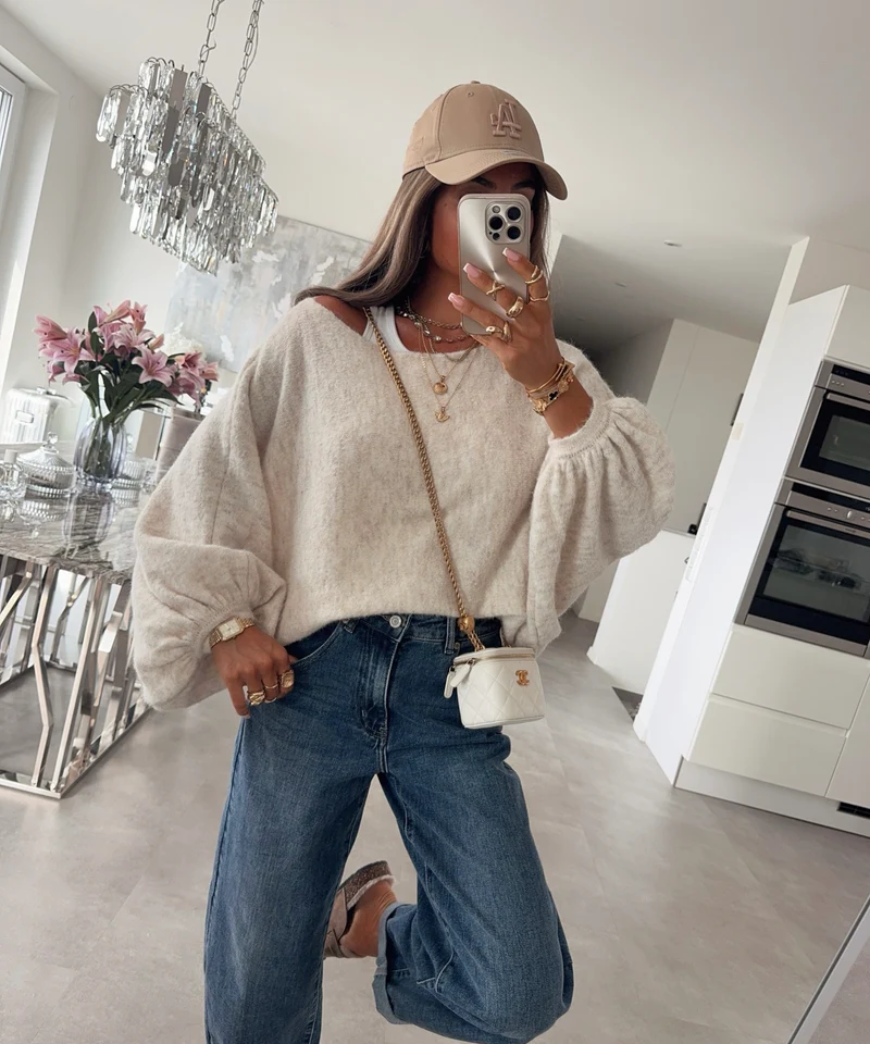 Pullover Evin Beige