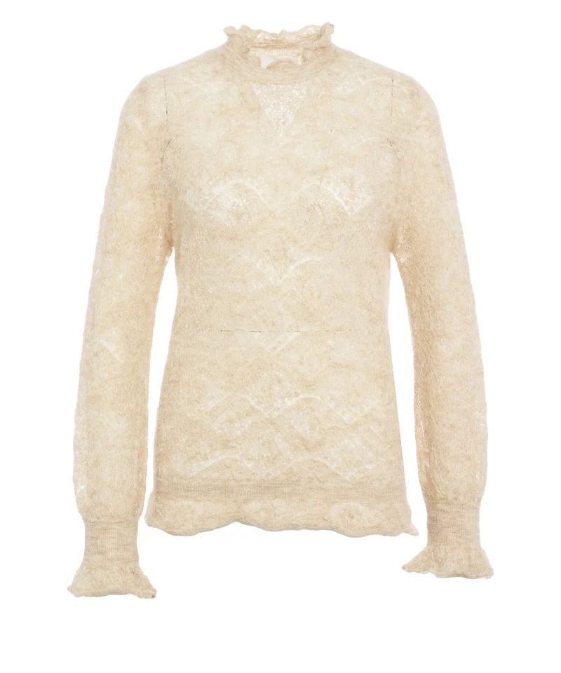 Maglia semitrasparente