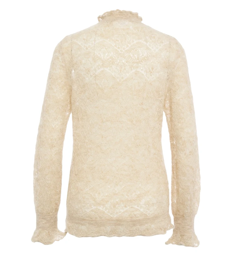 Maglia semitrasparente