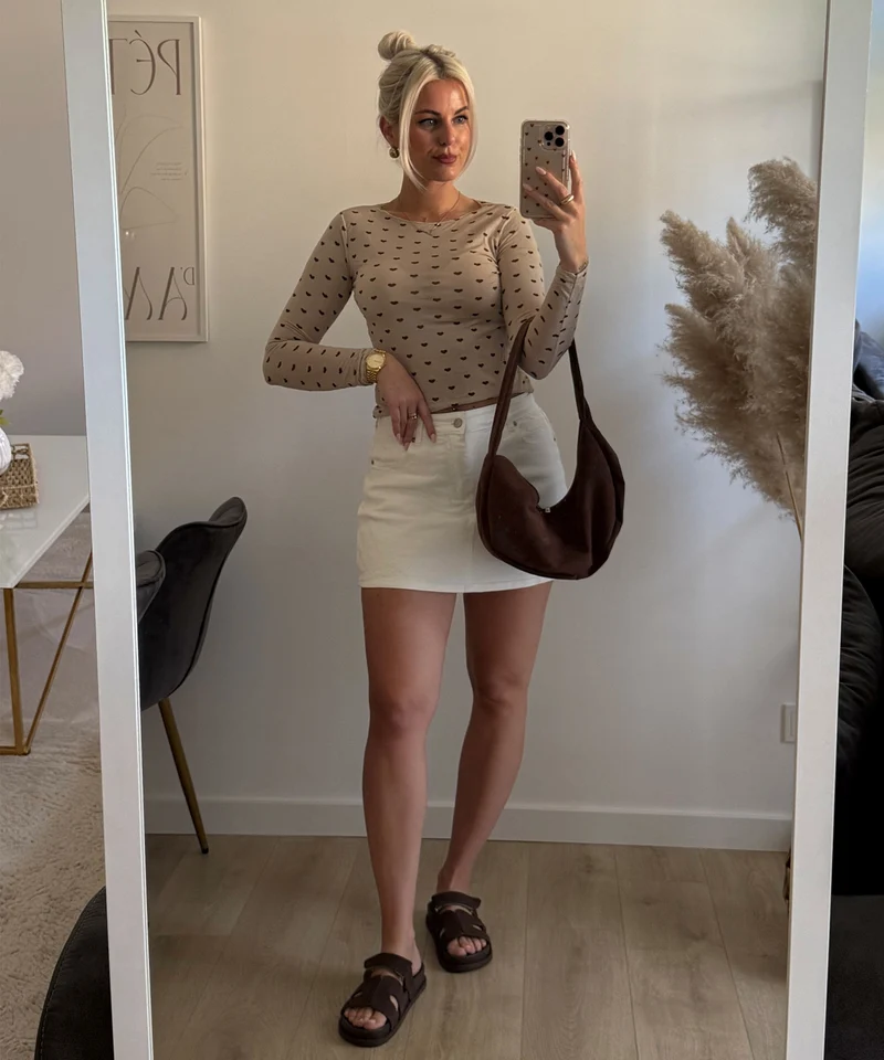 Pantoletten Kehlani Braun