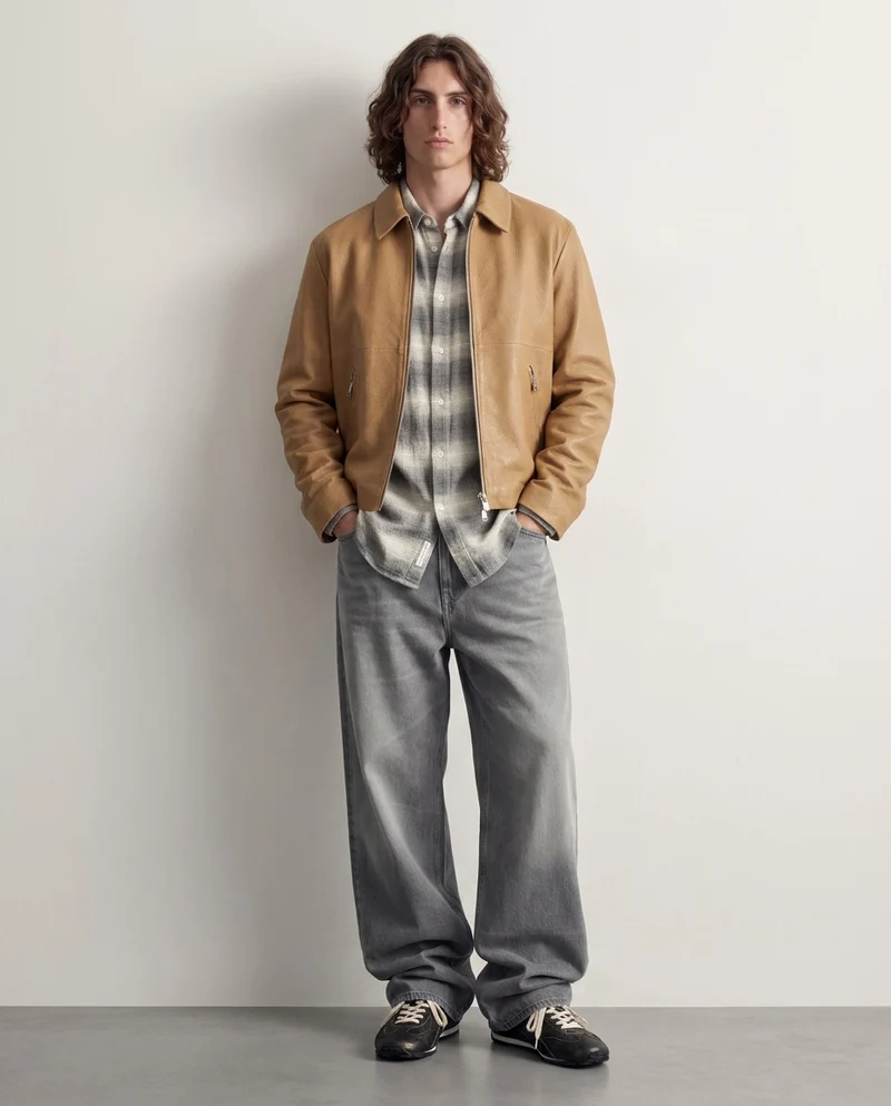 Giacca in pelle 'Dutton'