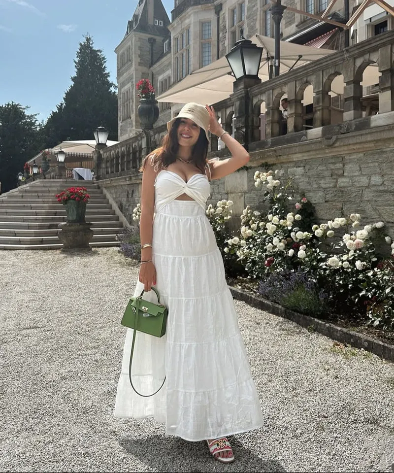 Kleid Elin Weiß