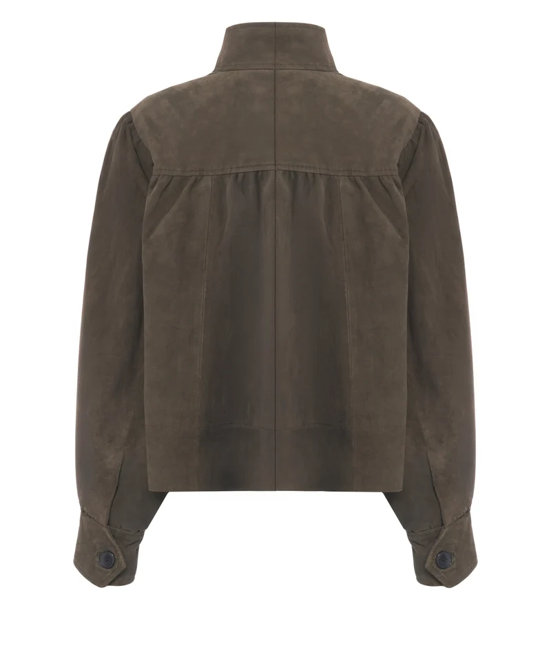 Giacca in pelle scamosciata 'Zonie'