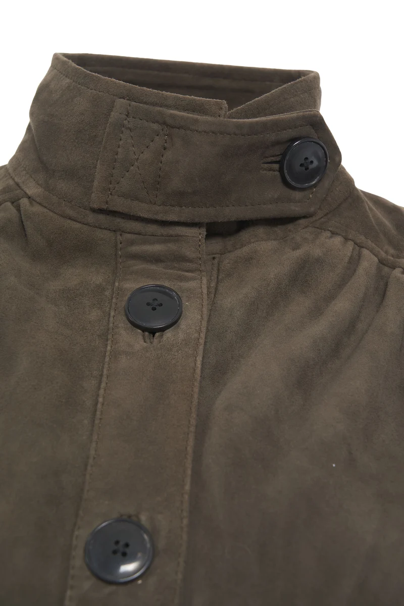 Giacca in pelle scamosciata 'Zonie'