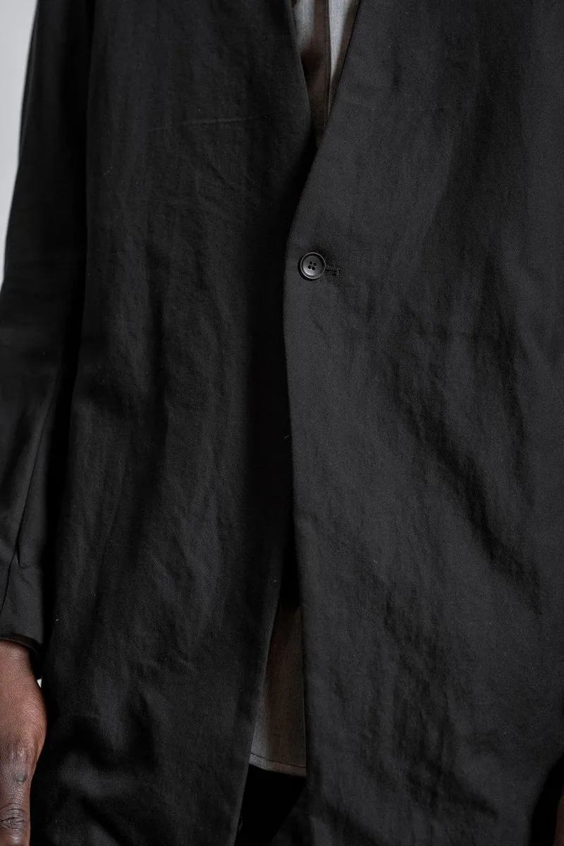 eigensinnig wien | Fromm | Eleganter Herren Gehrock mit Stehkragen in Schwarz