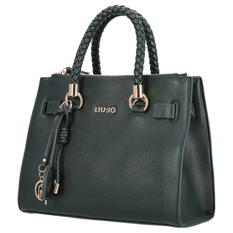 Liu Jo Manh ECS Satchel - Bolso de mano S 27 cm (foresta)