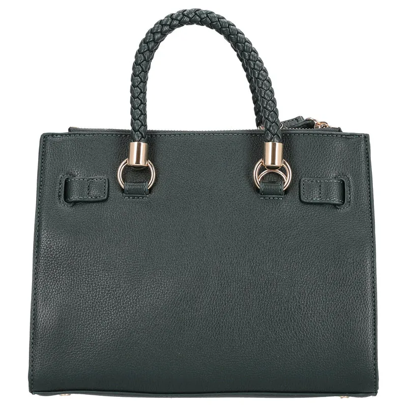 Liu Jo Manh ECS Satchel - Bolso de mano S 27 cm (foresta)