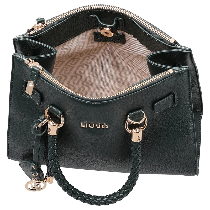 Liu Jo Manh ECS Satchel - Bolso de mano S 27 cm (foresta)