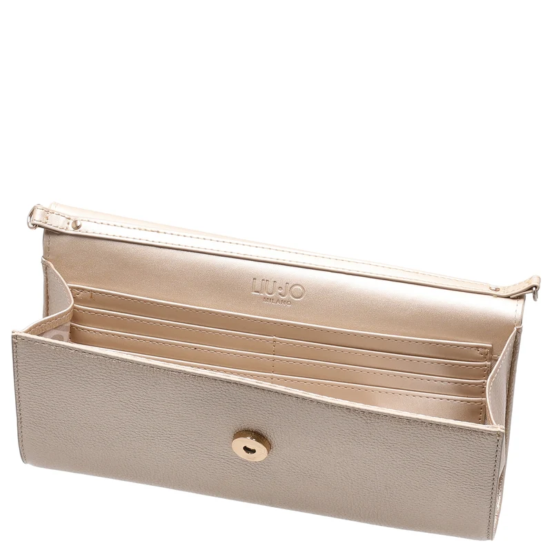 Liu Jo Caliwen ECS Pochette S - Bolso bandolera 24 cm (light gold)