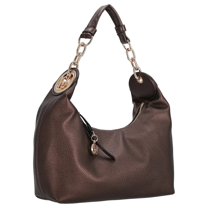 Liu Jo ECS Hobo S - Bolso de hombro 26 cm (t.moro met.)
