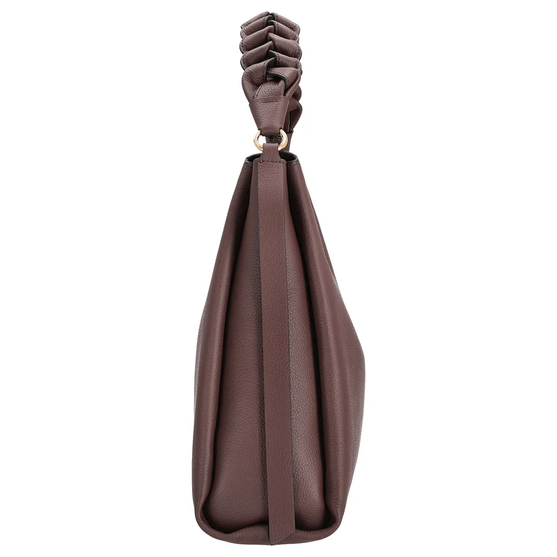 Coccinelle Boheme Grana Double - Bolso de hombro M 34 cm (berry/winter rose)