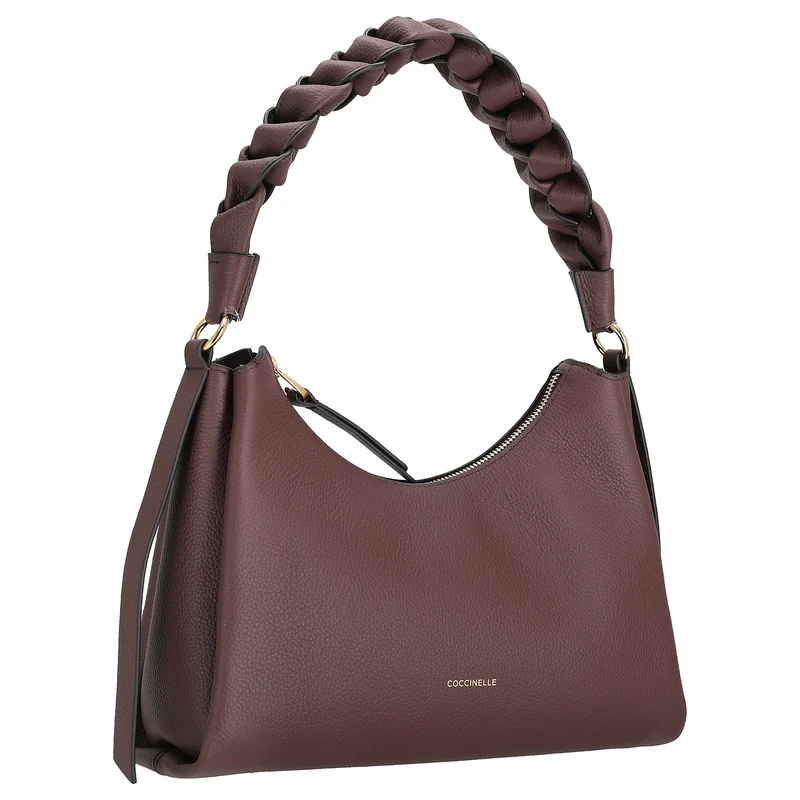 Coccinelle Boheme Grana Double - Bolso de mano S 30 cm (berry/winter rose)