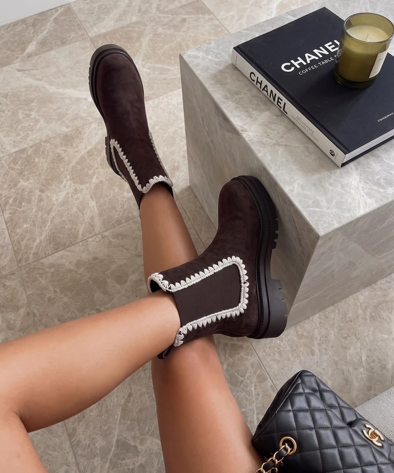 Stiefeletten Mavi Braun