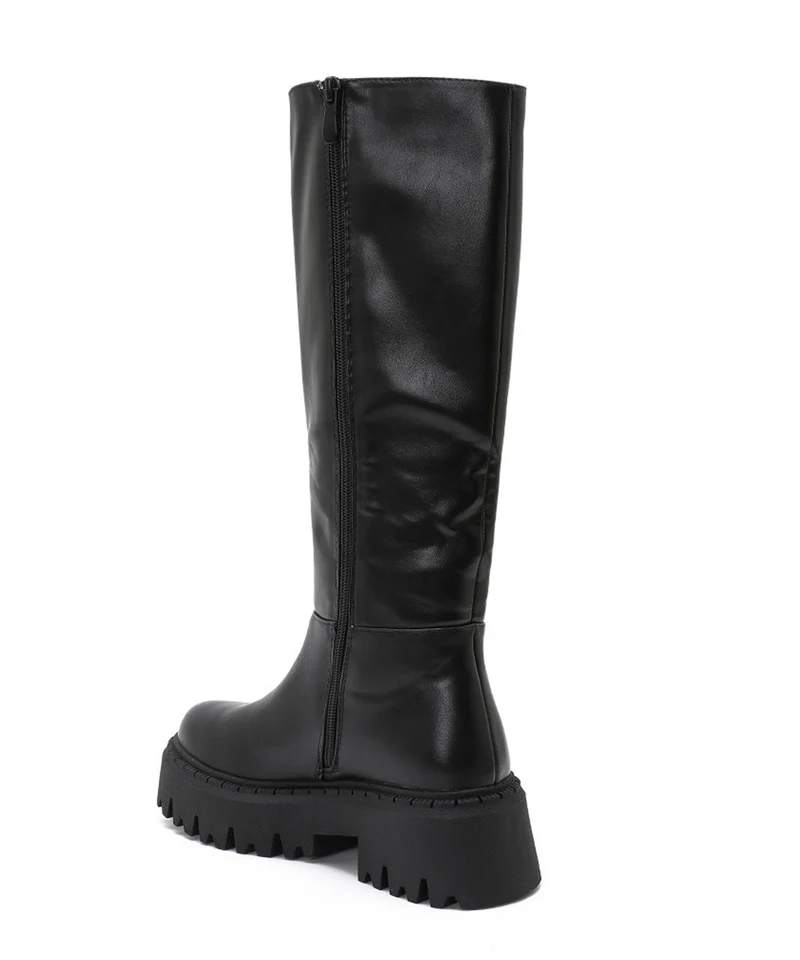 Chunky Stiefel Elina Schwarz