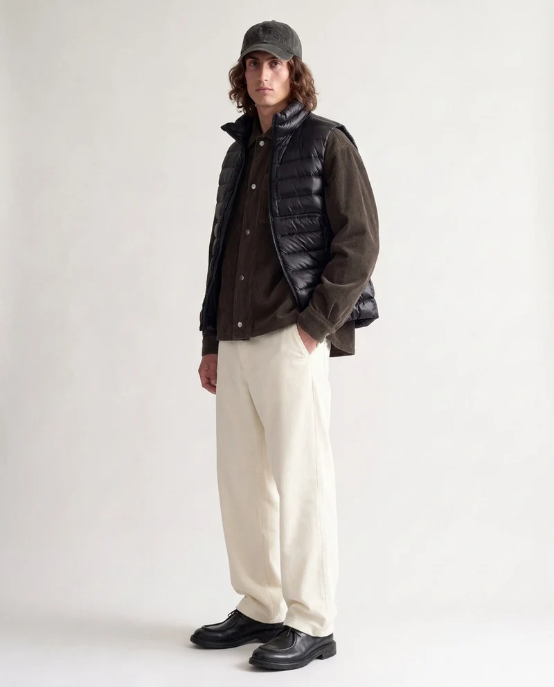 Gilet trapuntato